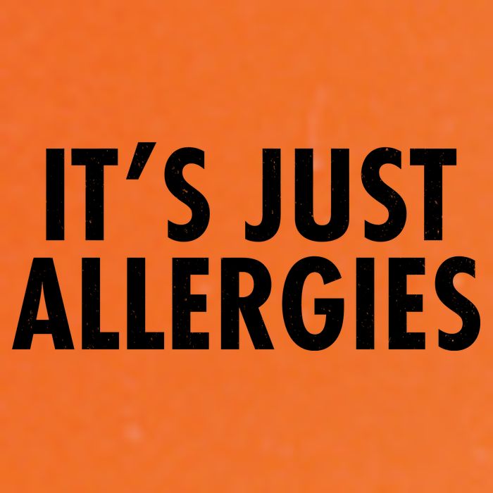 Funny It's Just Allergies Pandemic Mug