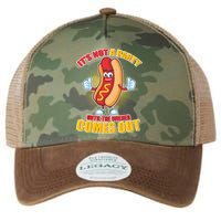 Funny It's Not A Party Until The Wiener Comes Out Legacy Tie Dye Trucker Hat