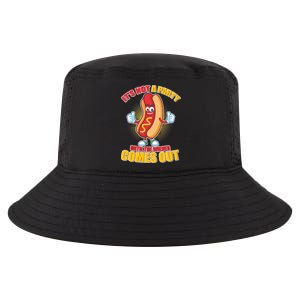 Funny It's Not A Party Until The Wiener Comes Out Cool Comfort Performance Bucket Hat