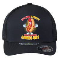 Funny It's Not A Party Until The Wiener Comes Out Flexfit Unipanel Trucker Cap
