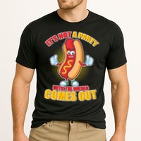 Funny It's Not A Party Until The Wiener Comes Out Performance Shirt