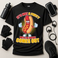 Funny It's Not A Party Until The Wiener Comes Out Performance Shirt