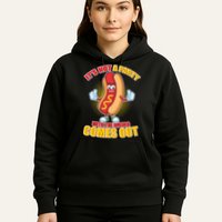 Funny It's Not A Party Until The Wiener Comes Out Hoodie