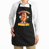 Funny It's Not A Party Until The Wiener Comes Out Apron