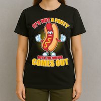 Funny It's Not A Party Until The Wiener Comes Out T-Shirt