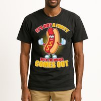 Funny It's Not A Party Until The Wiener Comes Out Tall T-Shirt