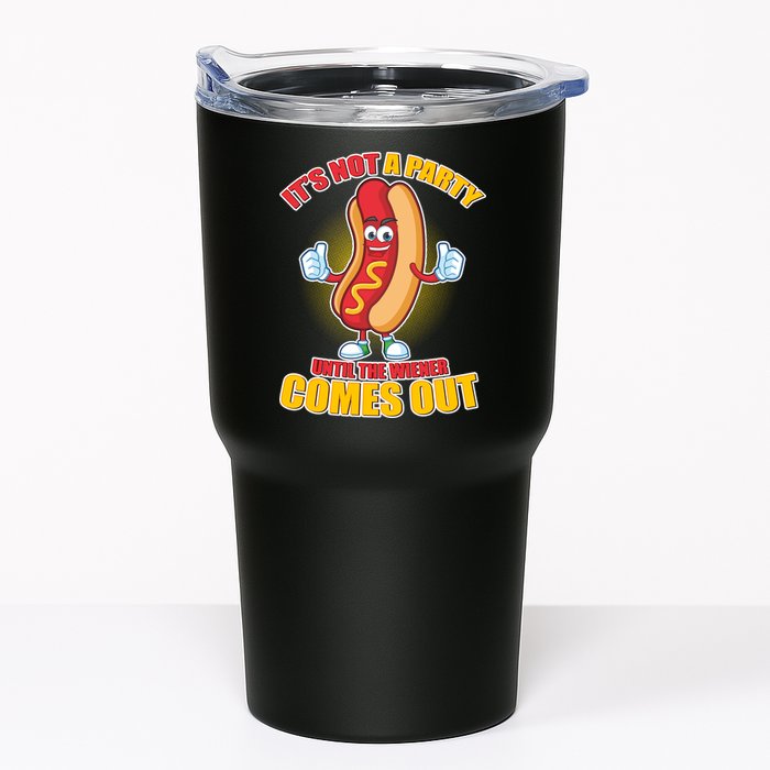 Funny It's Not A Party Until The Wiener Comes Out Tumbler