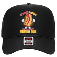 Funny It's Not A Party Until The Wiener Comes Out Trucker Hat