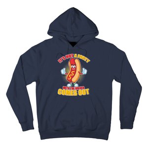 Funny It's Not A Party Until The Wiener Comes Out Hoodie