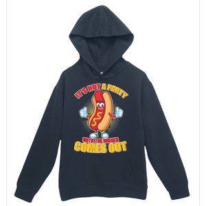 Funny It's Not A Party Until The Wiener Comes Out Urban Pullover Hoodie