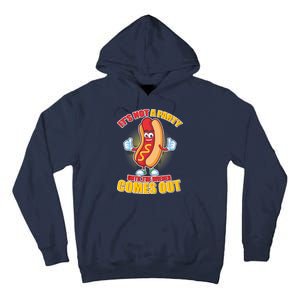 Funny It's Not A Party Until The Wiener Comes Out Tall Hoodie