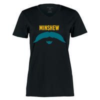 Funny Jacksonville Football Minshew Fan Women's Momentum V-Neck T-Shirt