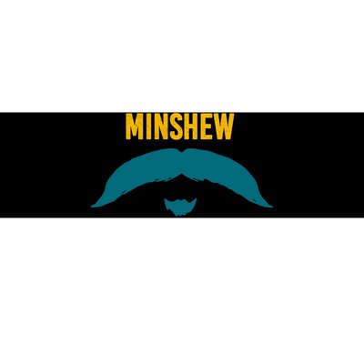 Funny Jacksonville Football Minshew Fan Bumper Sticker