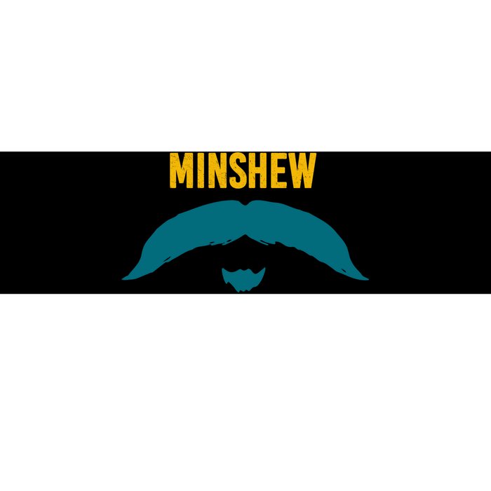 Funny Jacksonville Football Minshew Fan Bumper Sticker