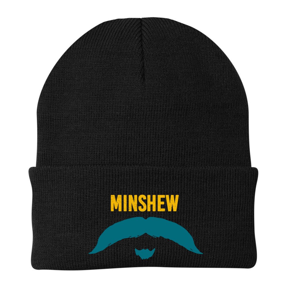Funny Jacksonville Football Minshew Fan Beanie