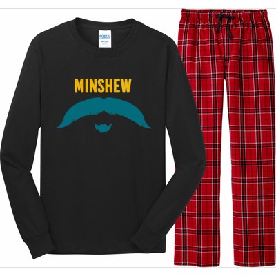 Funny Jacksonville Football Minshew Fan Long Sleeve Pajama Set