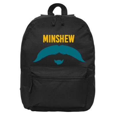 Funny Jacksonville Football Minshew Fan 16 in Basic Backpack