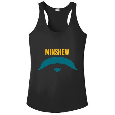 Funny Jacksonville Football Minshew Fan Ladies PosiCharge Competitor Racerback Tank