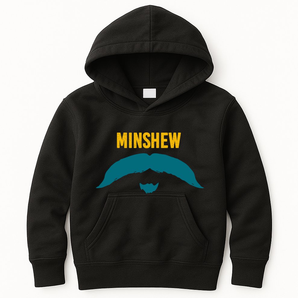 Funny Jacksonville Football Minshew Fan Kids Hoodie