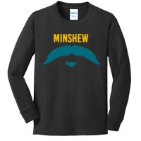 Funny Jacksonville Football Minshew Fan Kids Long Sleeve Shirt