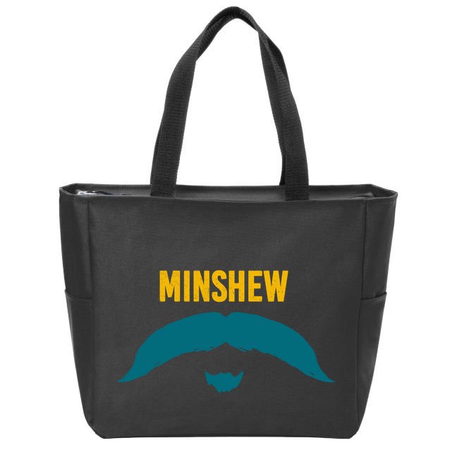 Funny Jacksonville Football Minshew Fan Zip Tote Bag