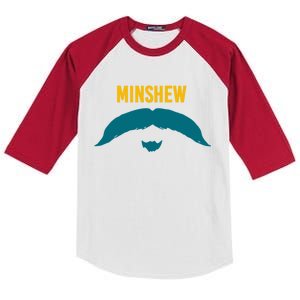 Funny Jacksonville Football Minshew Fan Kids Colorblock Raglan Jersey