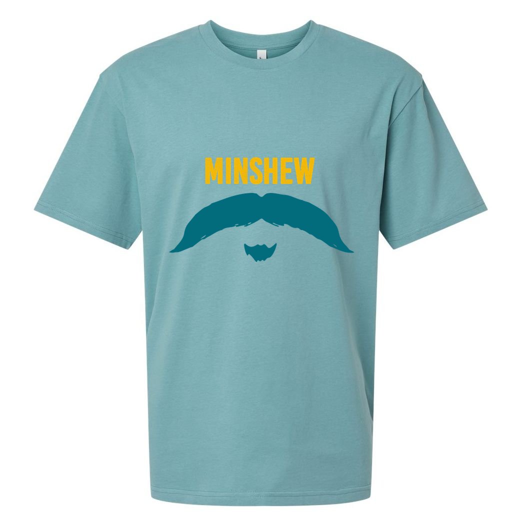 Funny Jacksonville Football Minshew Fan Sueded Cloud Jersey T-Shirt