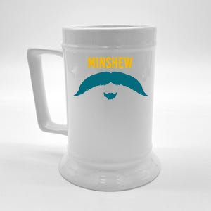 Funny Jacksonville Football Minshew Fan Beer Stein