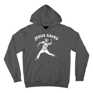 Funny Jesus Saves Baseball Hoodie