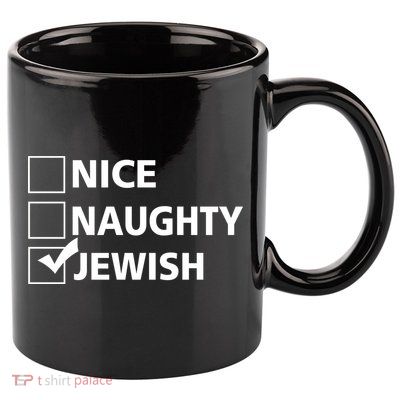 Funny Jewish Holiday Hanukkah 11oz C Handle Ceramic Mug