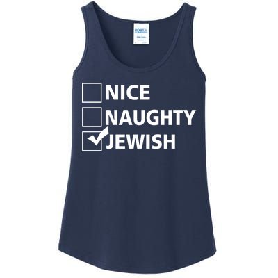 Funny Jewish Holiday Hanukkah Ladies Essential Tank