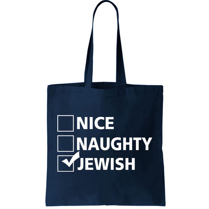 Funny Jewish Holiday Hanukkah Tote Bag