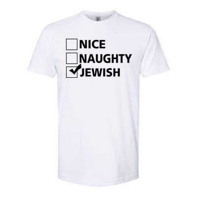 Funny Jewish Holiday Hanukkah Softstyle® CVC T-Shirt