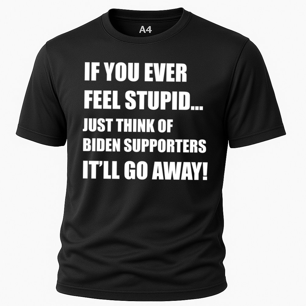 Funny Joe Biden Pro Trump 2024  Cooling Performance Crew T-Shirt