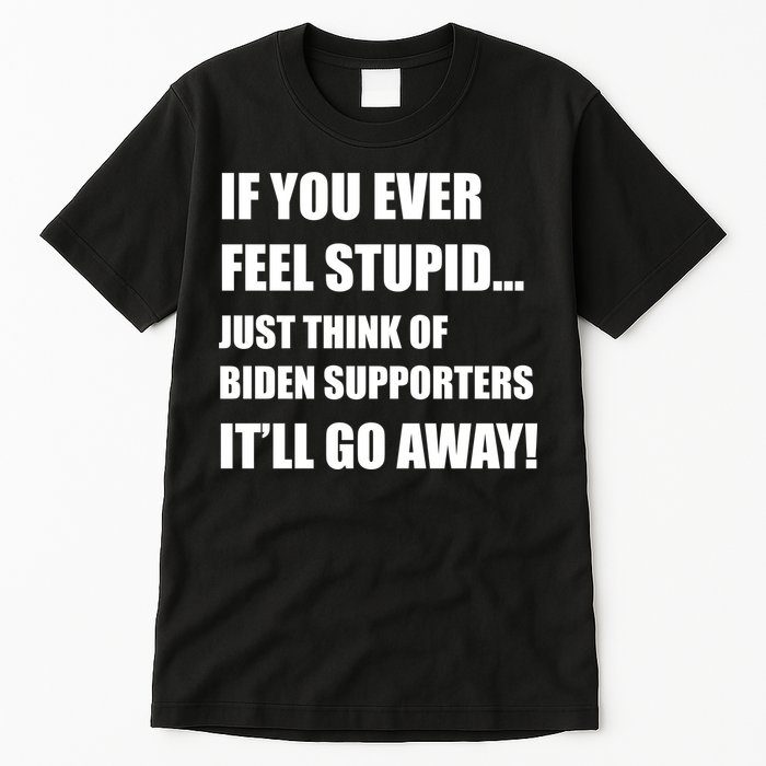 Funny Joe Biden Pro Trump 2024  Tall T-Shirt