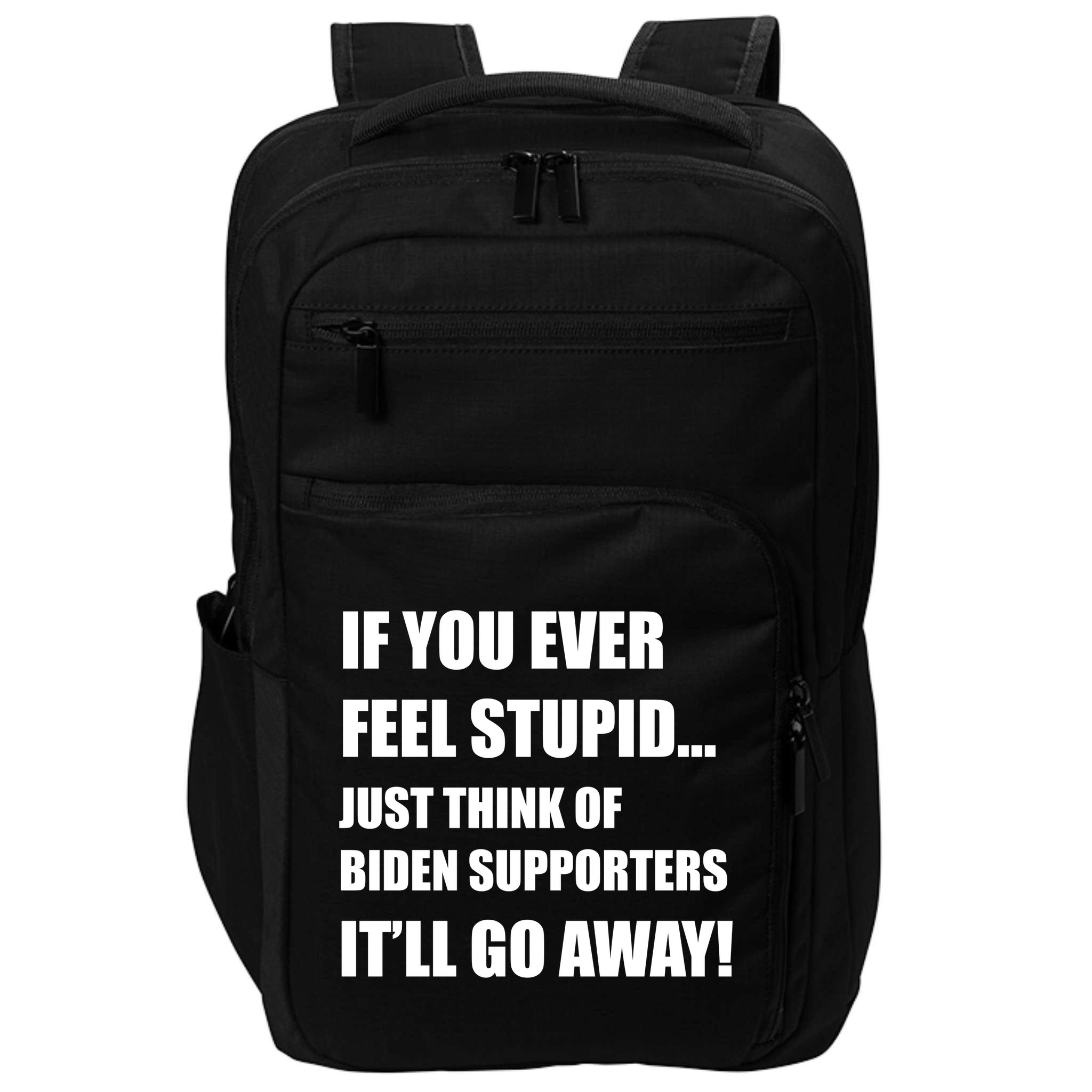 Funny Joe Biden Pro Trump 2024  Impact Tech Backpack