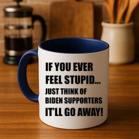 Funny Joe Biden Pro Trump 2024  Mug