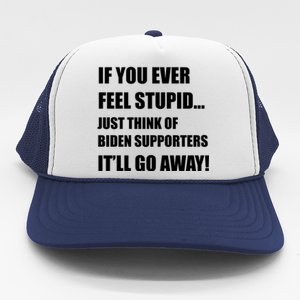 Funny Joe Biden Pro Trump 2024  Trucker Hat