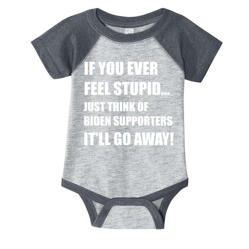 Funny Joe Biden Pro Trump 2024  Infant Baby Jersey Bodysuit
