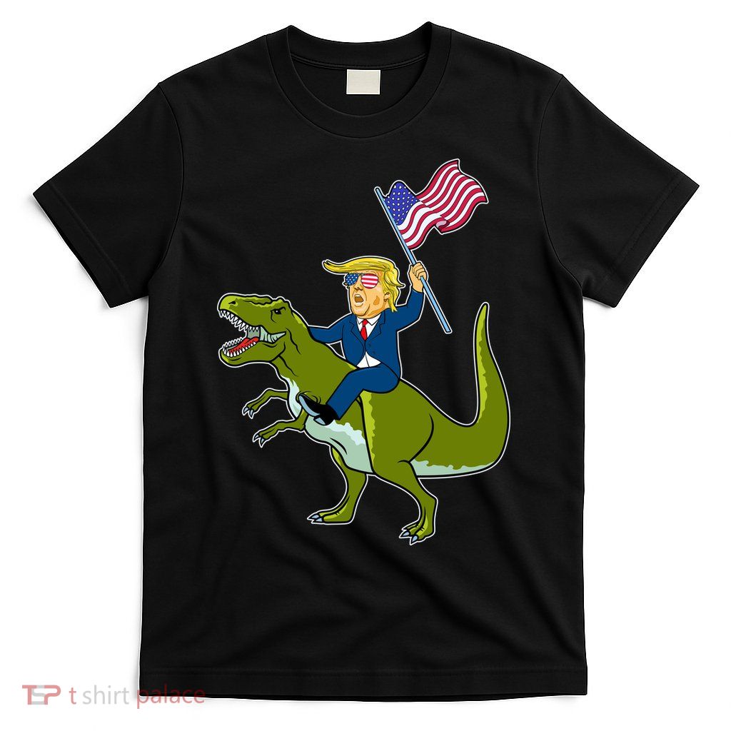 Funny July 4th Donald Trump T-Rex T-Shirt
