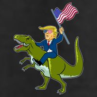 Funny July 4th Donald Trump T-Rex 11oz C Handle Ceramic Mug