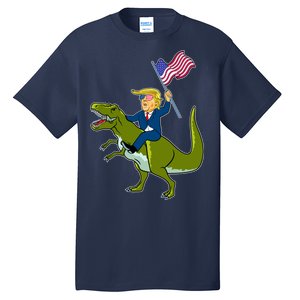 Funny July 4th Donald Trump T-Rex Tall T-Shirt