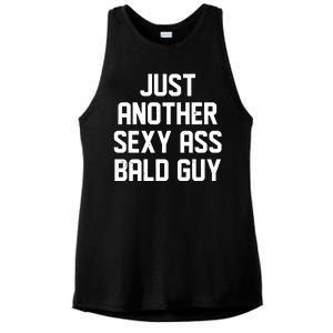 Funny Just Another Sexy Ass Bald Guy Ladies PosiCharge Tri-Blend Wicking Tank