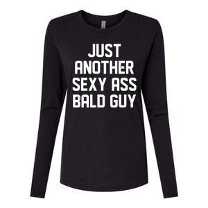 Funny Just Another Sexy Ass Bald Guy Womens Cotton Relaxed Long Sleeve T-Shirt