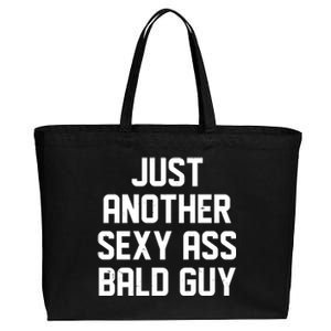 Funny Just Another Sexy Ass Bald Guy Cotton Canvas Jumbo Tote