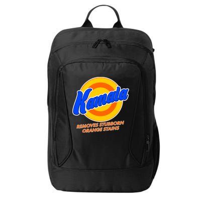 Funny Kamala Removes Stubborn Orange Stains City Backpack