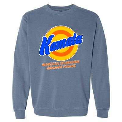 Funny Kamala Removes Stubborn Orange Stains Garment-Dyed Sweatshirt