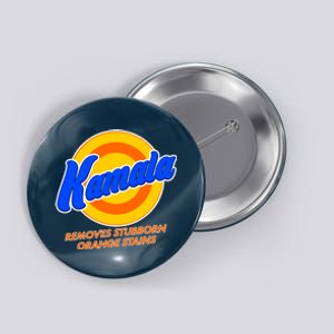 Funny Kamala Removes Stubborn Orange Stains Button