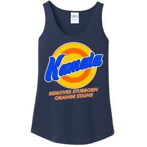 Funny Kamala Removes Stubborn Orange Stains Ladies Essential Tank