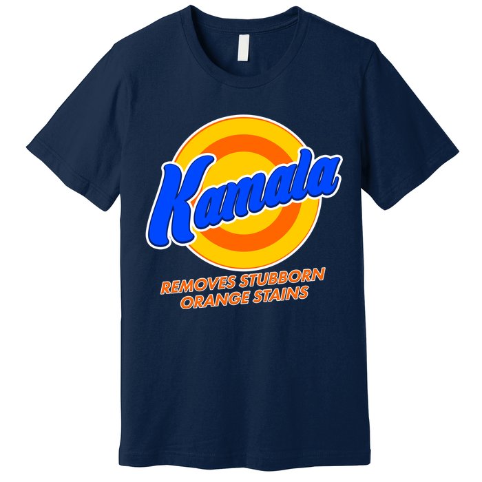 Funny Kamala Removes Stubborn Orange Stains Premium T-Shirt